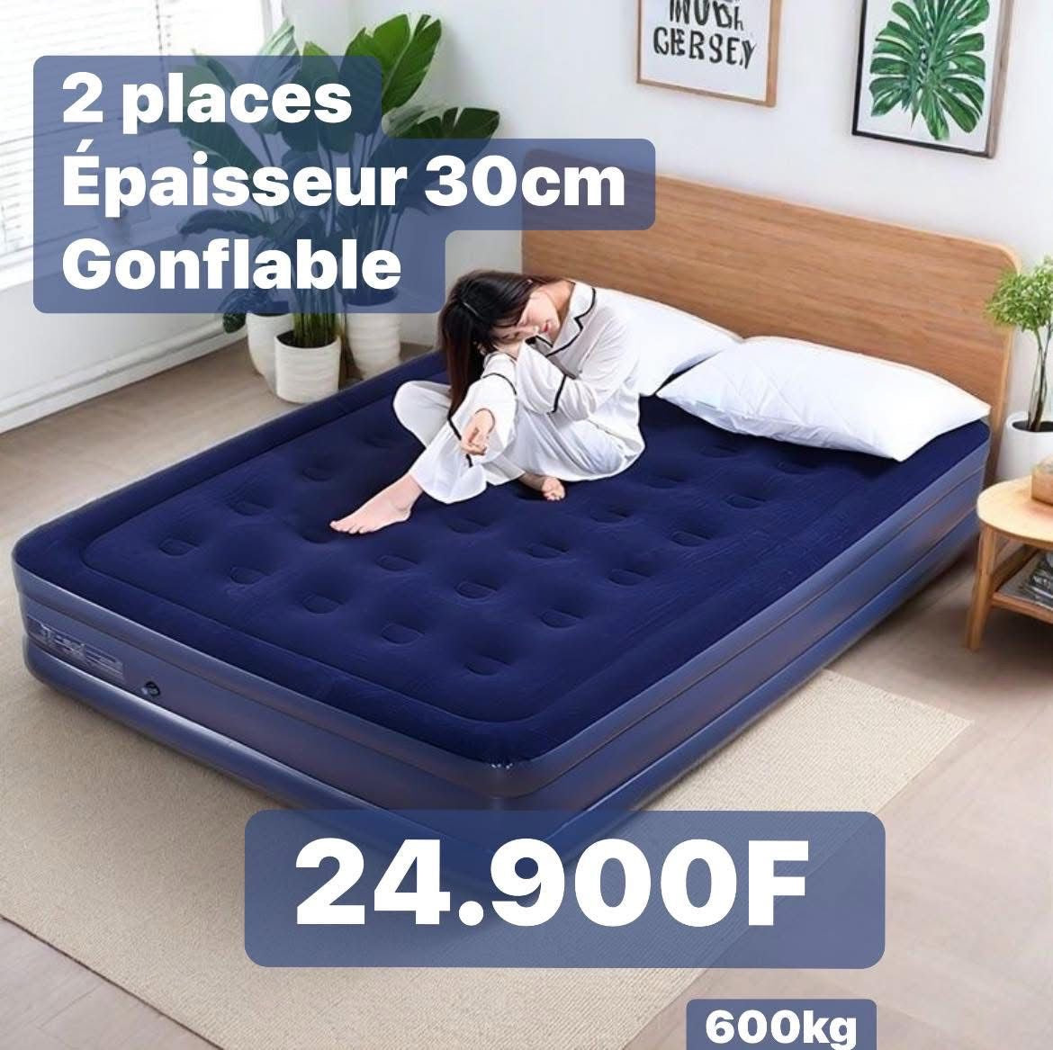 Matelas gonflable épaisseur 30 cm